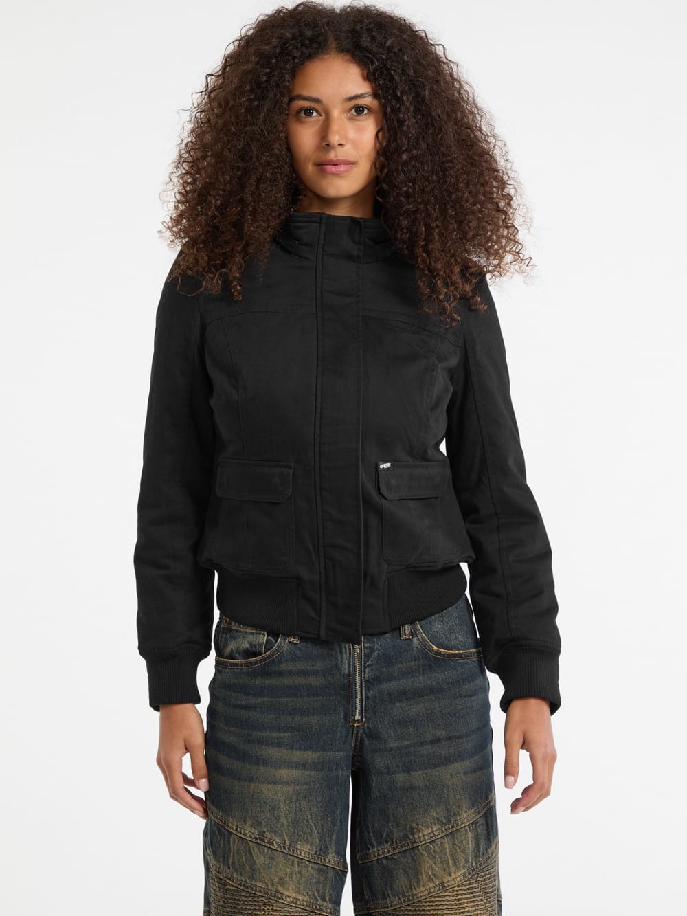 GUESS Originals Eco Faux-Fur Hooded Parka - Image 6