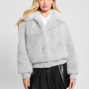 Soave Faux-Fur Flight Jacket