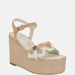 Taani Peony Wedge Heels