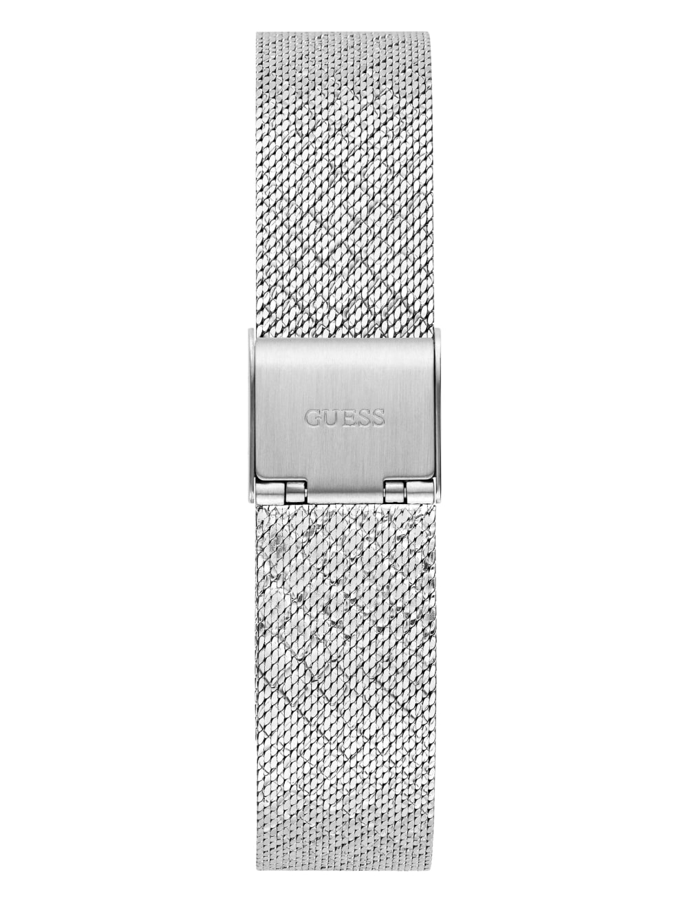 Silver-Tone Mesh Analog Watch - Image 4