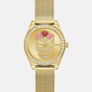 Gold-Tone Analog Watch