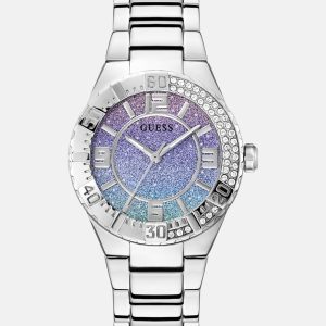 Silver-Tone Analog Watch