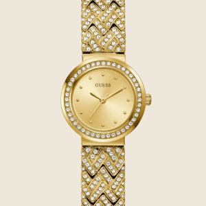 Gold-Tone Analog Watch