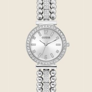 Silver-Tone Analog Watch