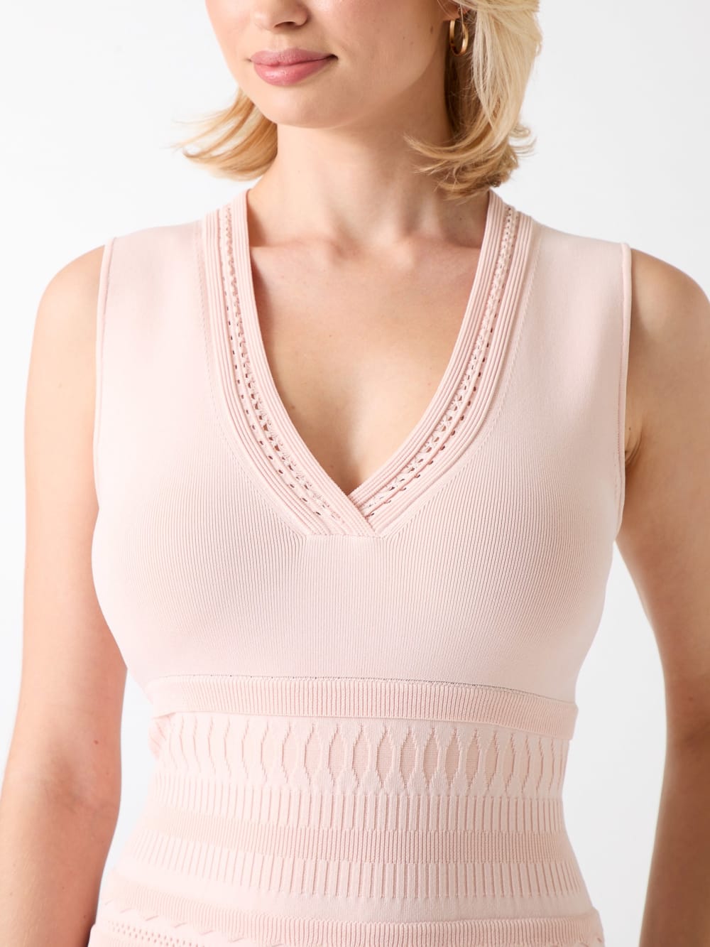 Syria Scalloped Sweater Dress - Image 3