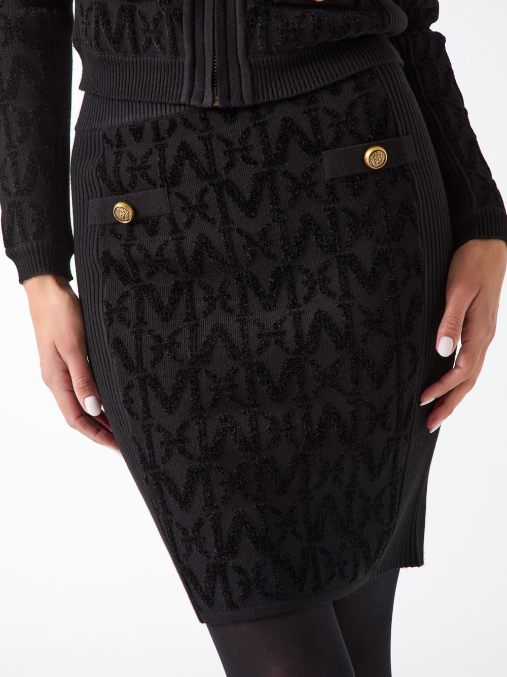 Hermione Sweater Pencil Skirt - Image 3