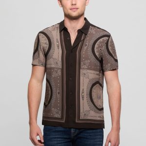 Eco Rayon Medallion Shirt