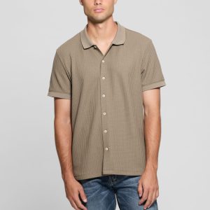 Pointelle Knit Shirt