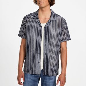 Wyatt Stripe Resort Shirt