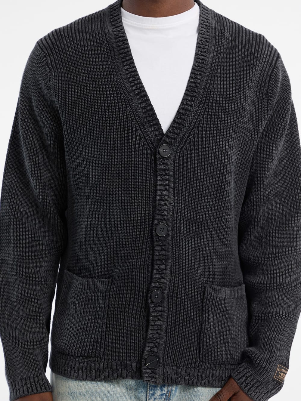 GUESS Originals Eco Washed Cardigan - Image 3