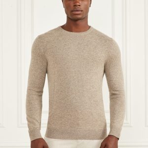 Cashmere-Blend Crewneck Sweater
