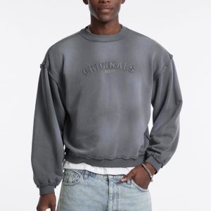 GUESS Originals Eco Boxy Applique Crewneck