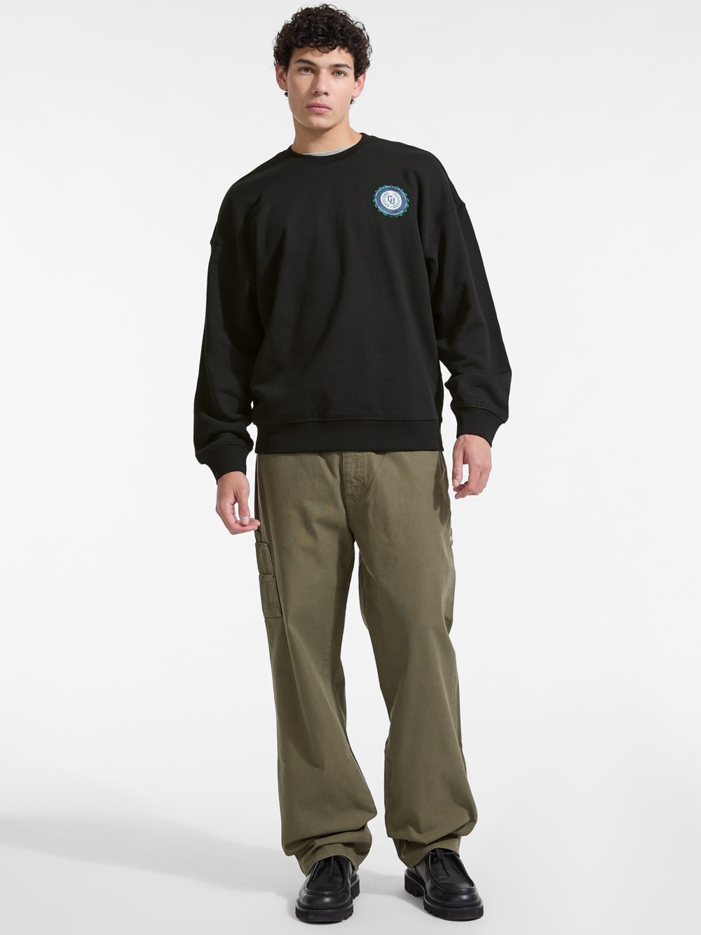 Varsity Logo Crewneck Sweatshirt - Image 2