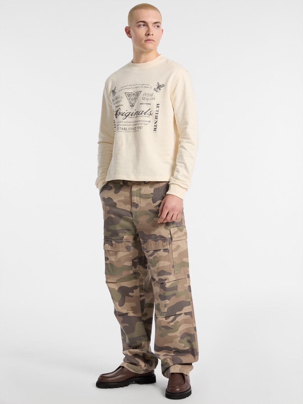 GUESS Originals Eco Lightweight Crewneck - Image 2