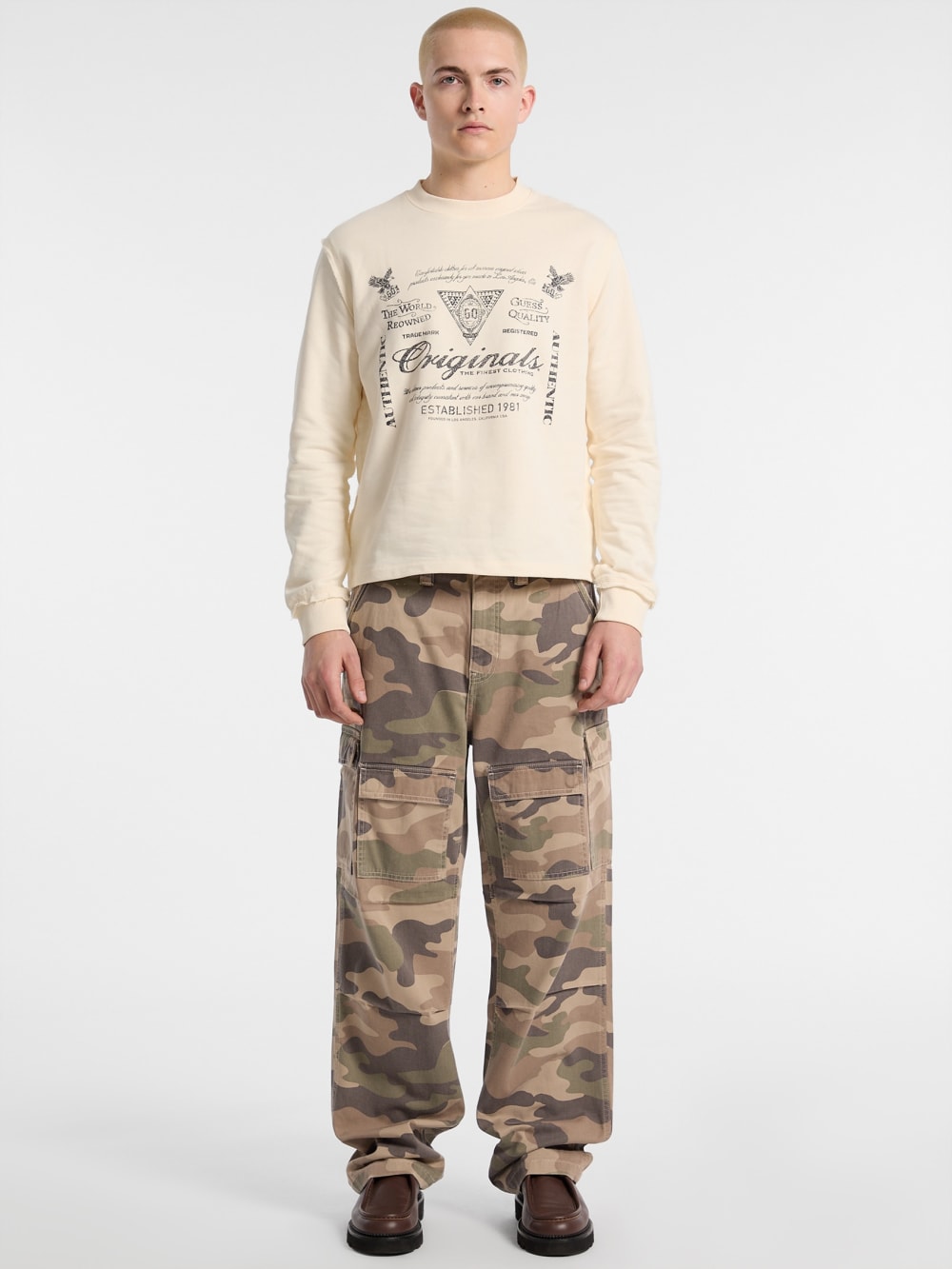 GUESS Originals Eco Lightweight Crewneck - Image 5
