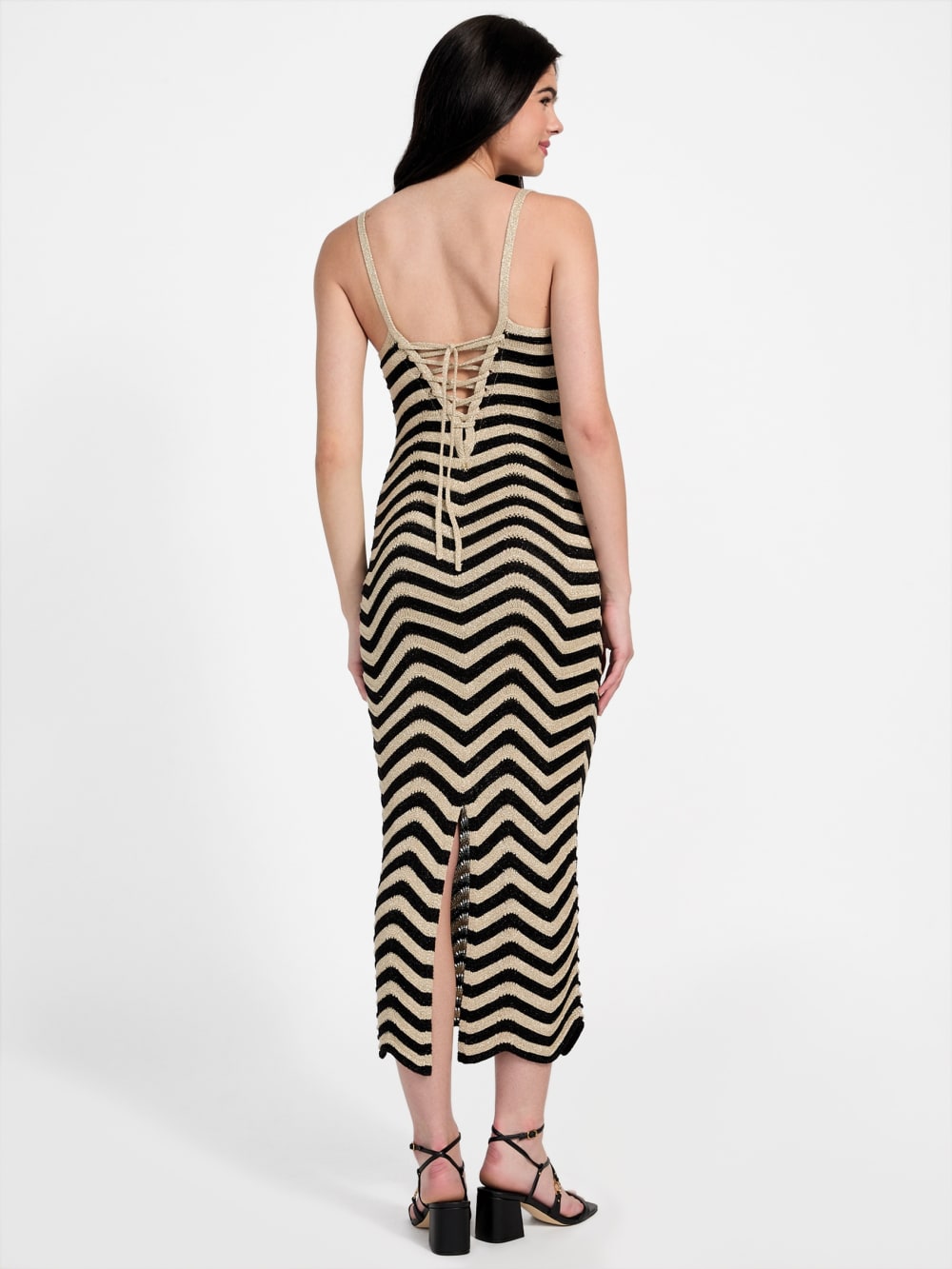 Eco Vera Chevron Dress - Image 4