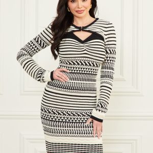 Arianna Stitched Sweater Set