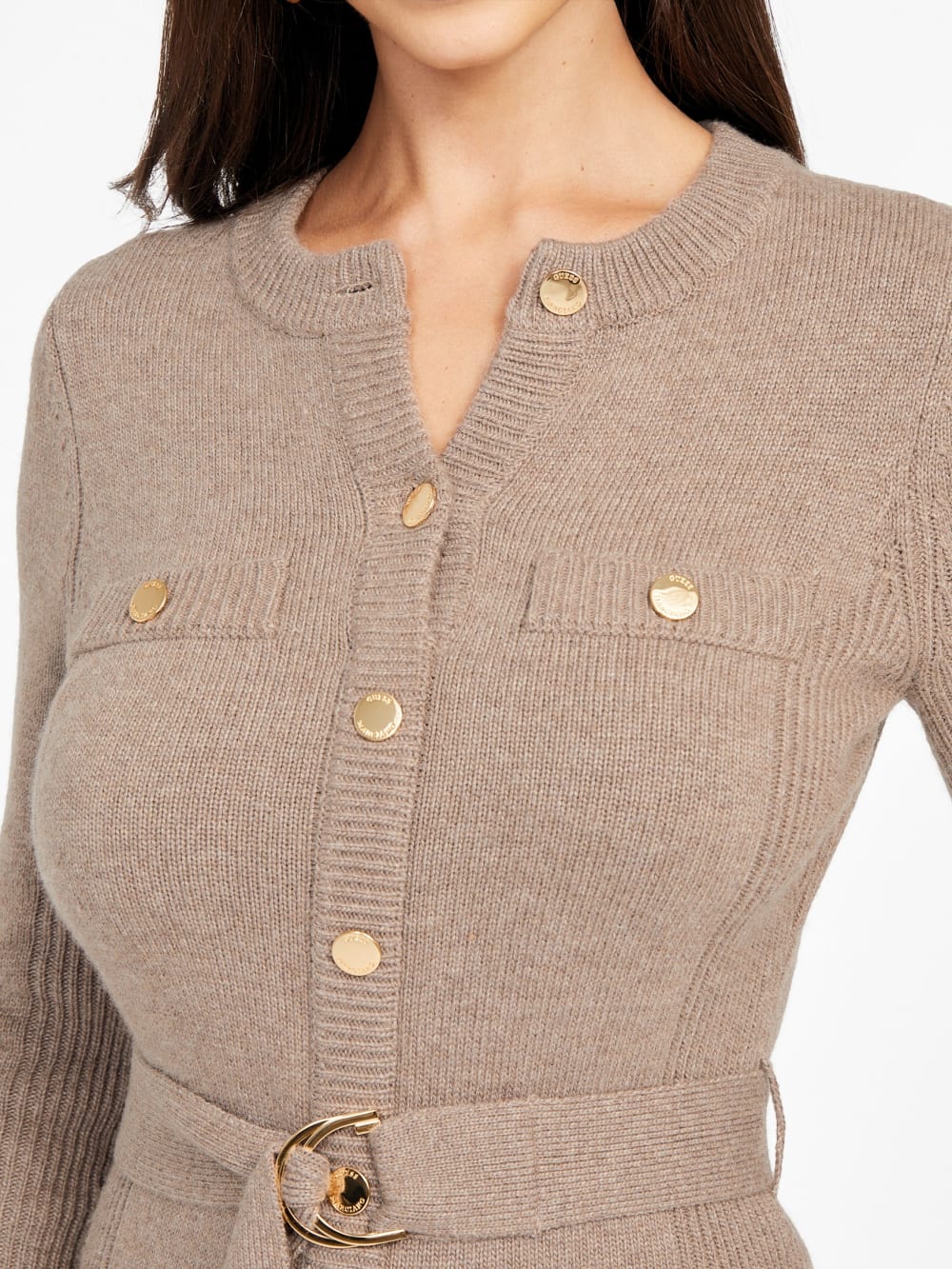Afrah Pockets Sweater Dress - Image 3