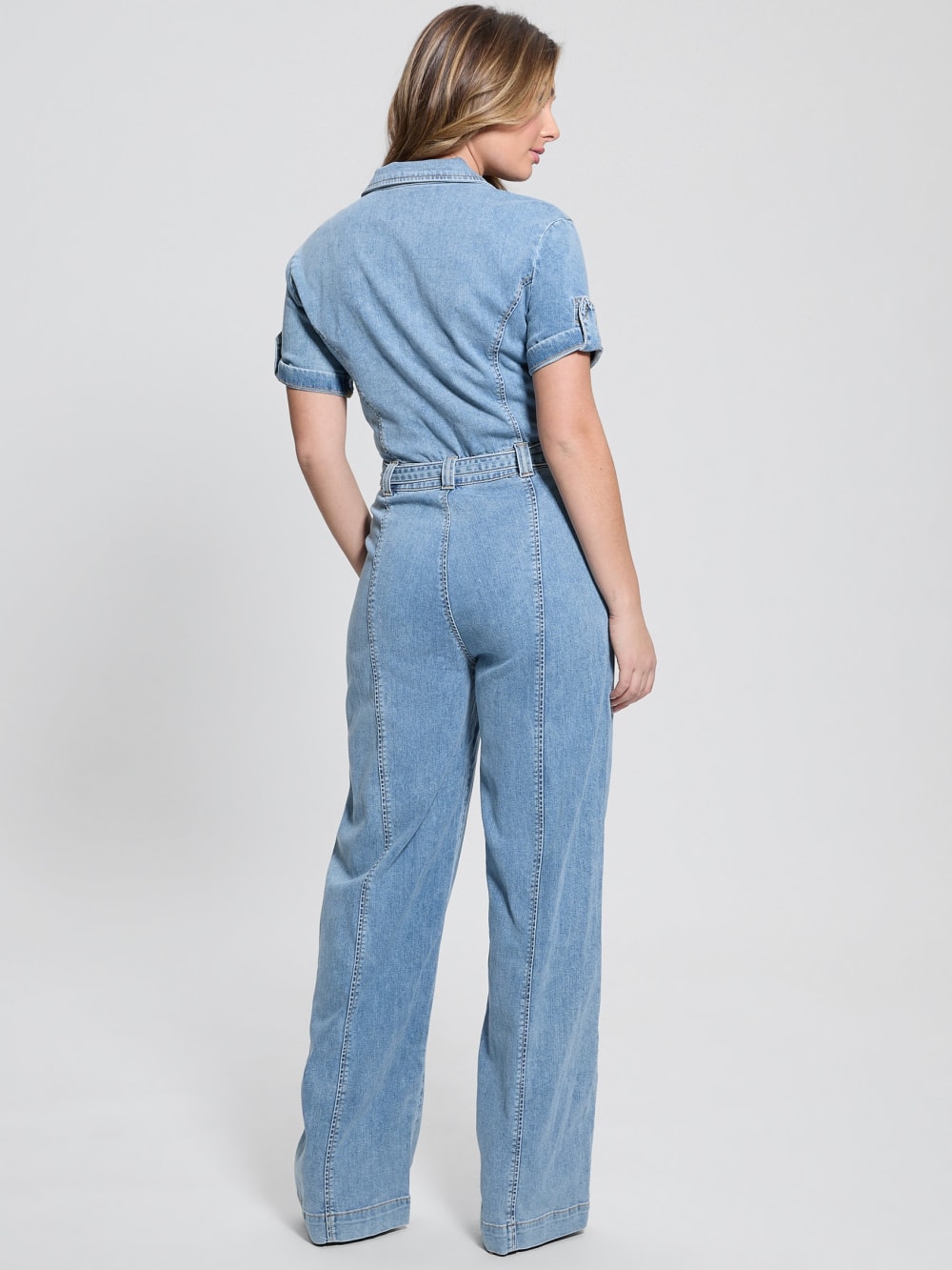 Eco Parker Denim Jumpsuit - Image 4