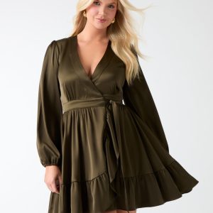 Betty Blue Wrap Dress