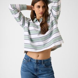 Striped polo