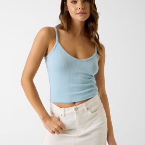 Viscose-blend tank top