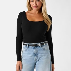 Slim fit striped top
