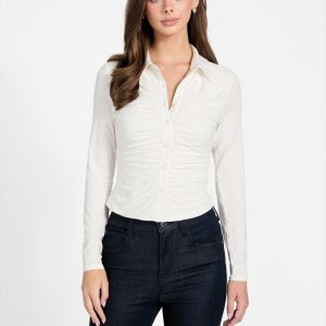 V-neck top