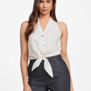 Pat Tie-Front Top