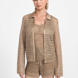 Bella Open-Stitch Top