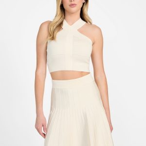 Staci Halter Sweater Top