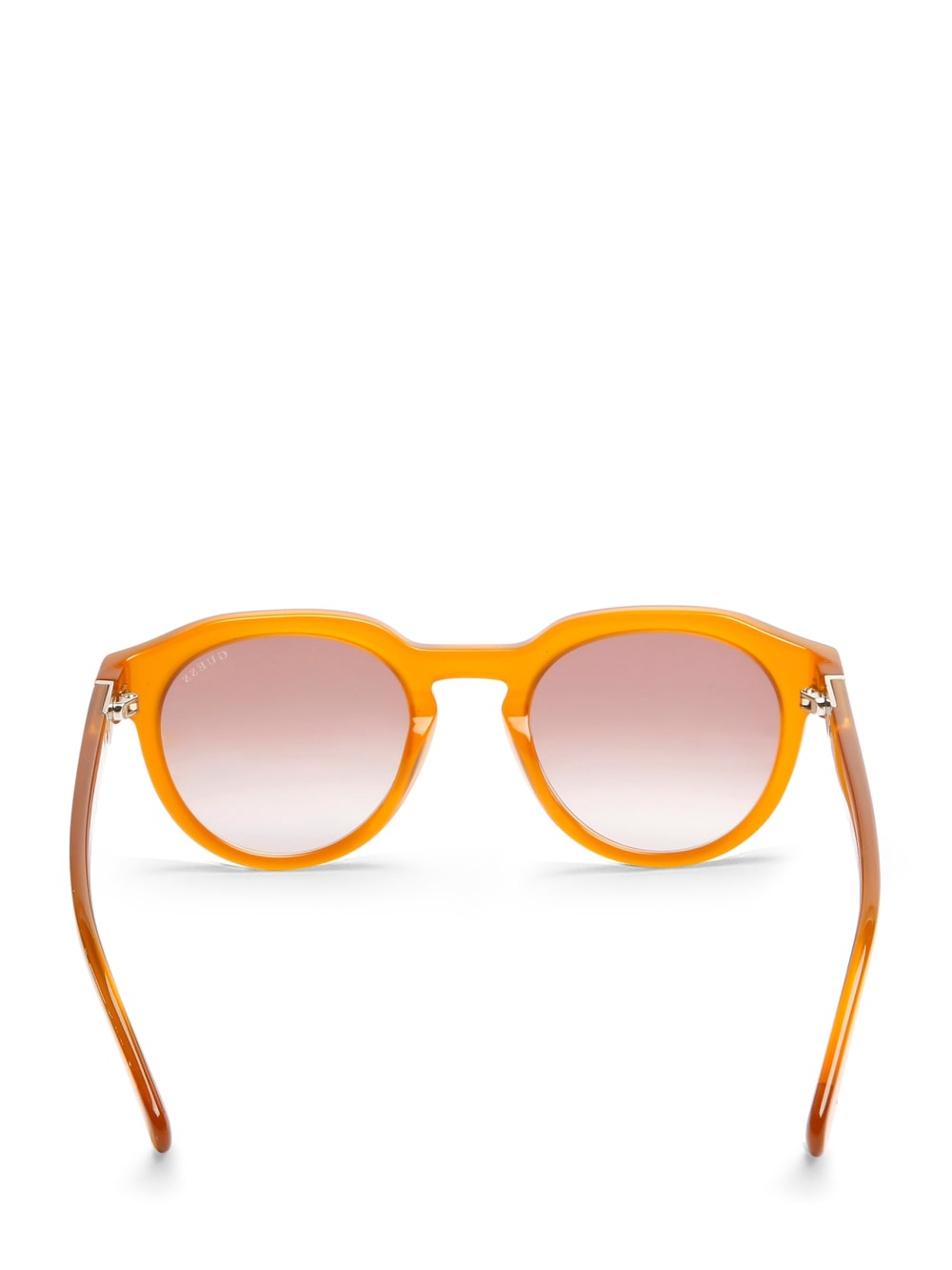 Oversized Round Plastic Sunglasses - Image 3
