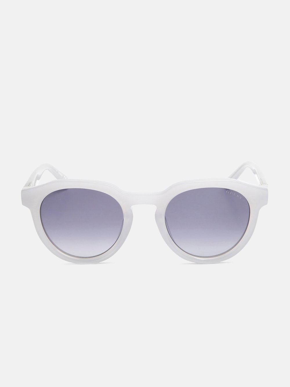 Oversized Round Plastic Sunglasses