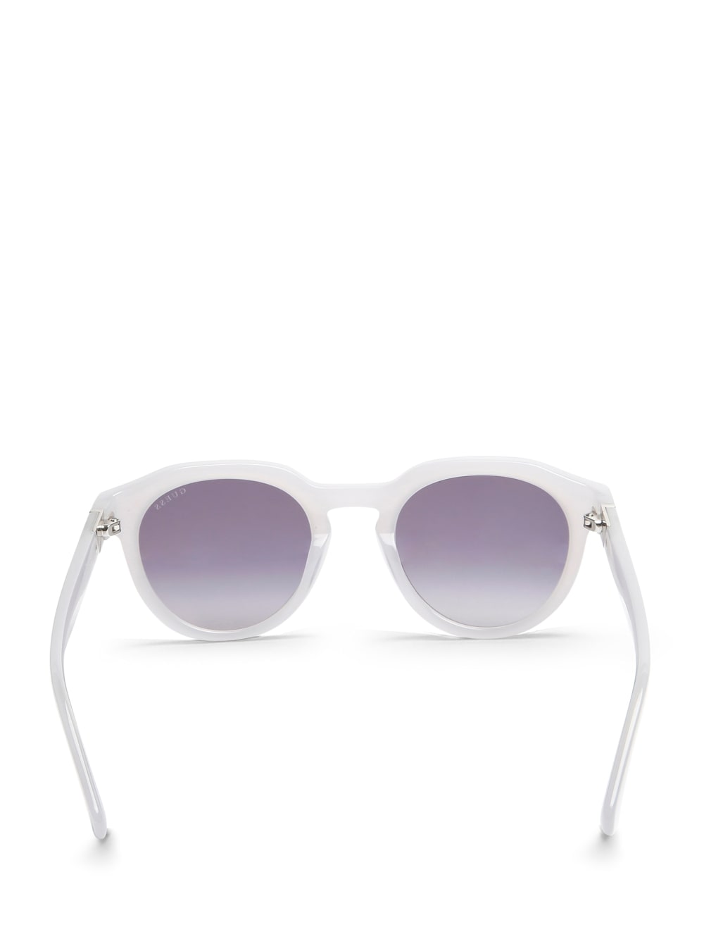 Oversized Round Plastic Sunglasses - Image 3
