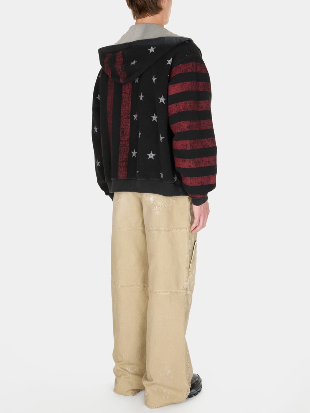 vintage washed reversible sweatshirt - Image 5