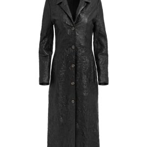 lamb leather coat