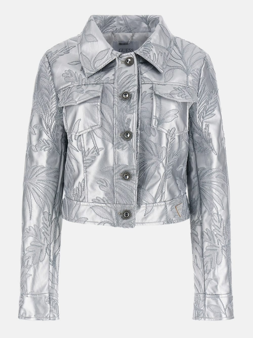 Clelia Embroidered Trucker Jacket - Image 6