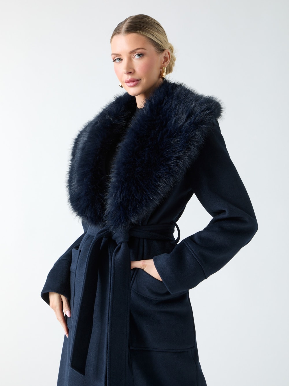 Charlize Wool-Blend Coat - Image 3