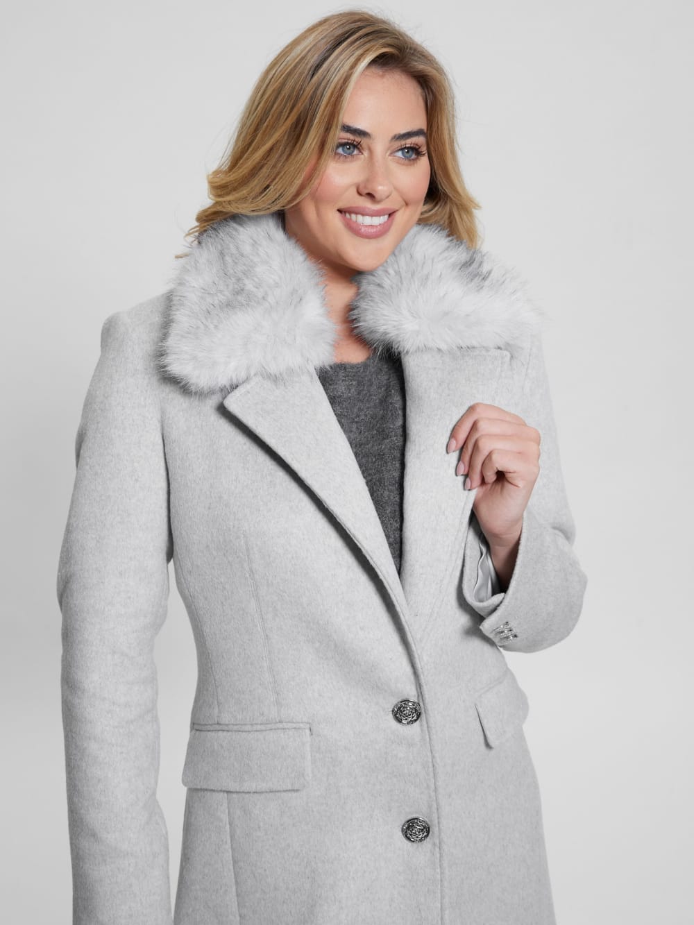 Eco Nancy Wool-Blend Coat - Image 2