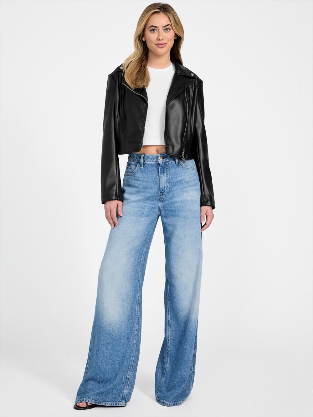 Clemence Faux-Leather Jacket - Image 2