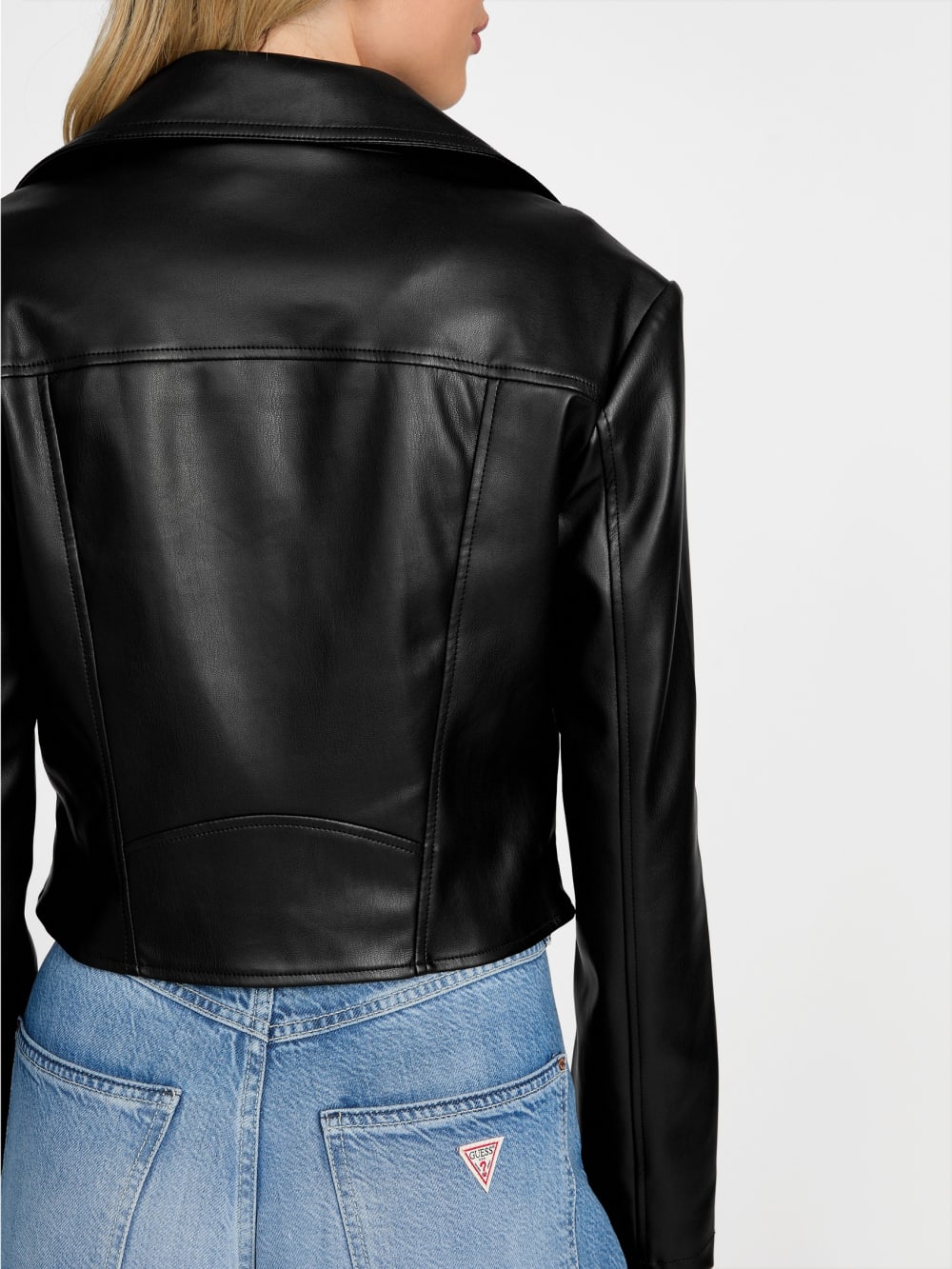 Clemence Faux-Leather Jacket - Image 5