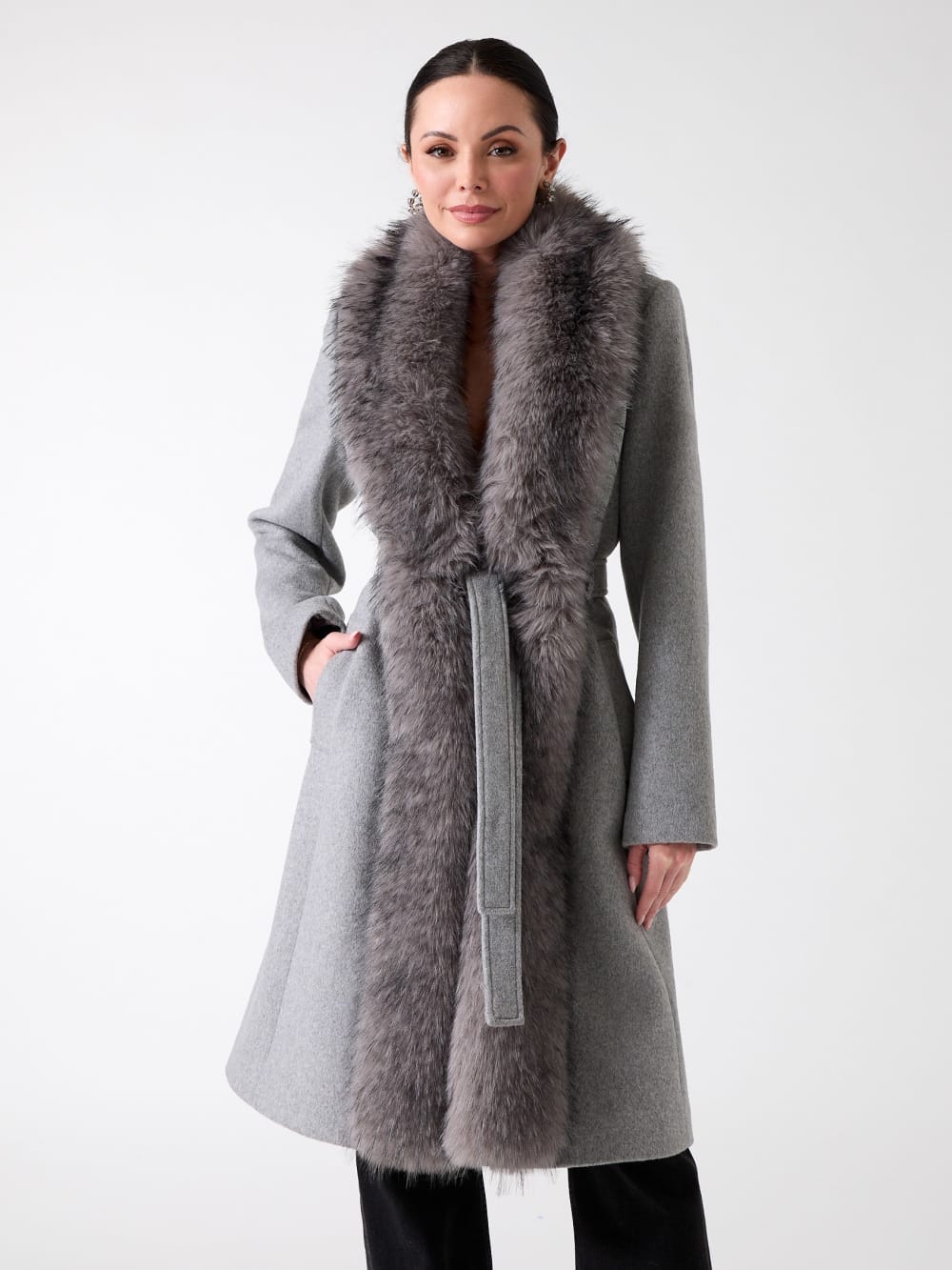 Valerie Wool-Blend Coat