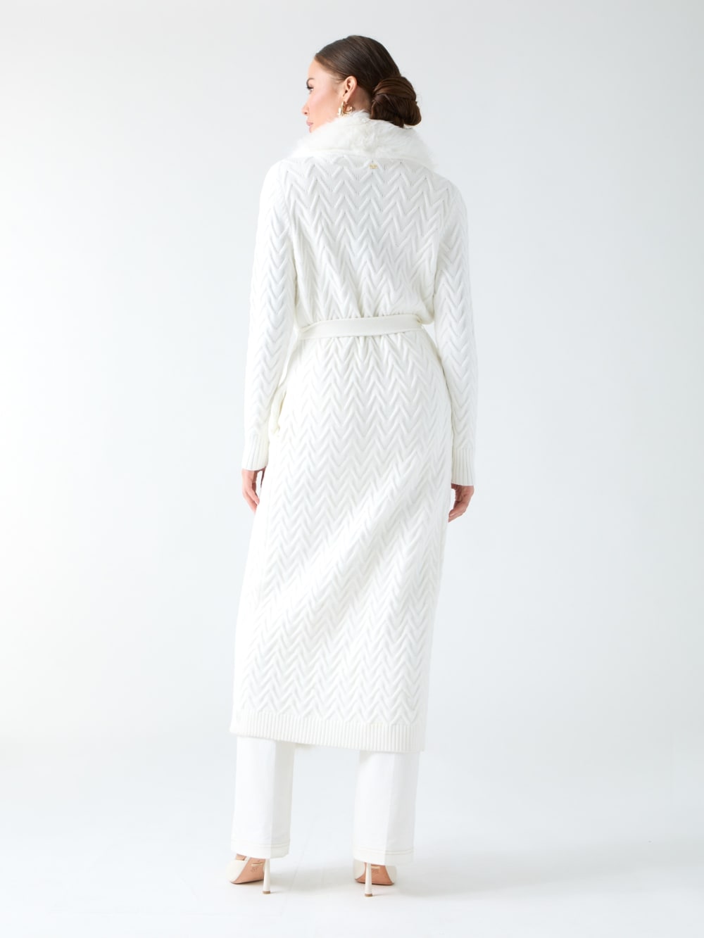 Paula Wrap Cardigan Coat - Image 4