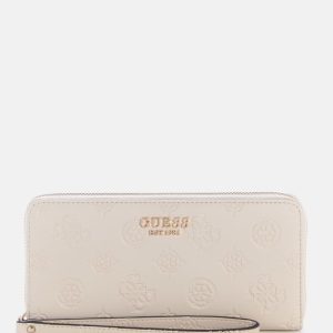 Laurel II Debossed Peony Large Wallet