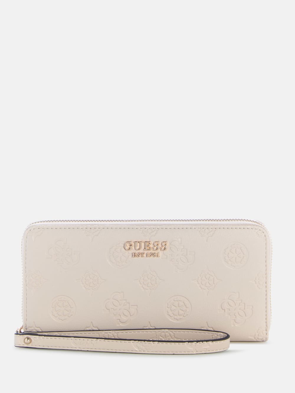 Laurel II Debossed Peony Large Wallet