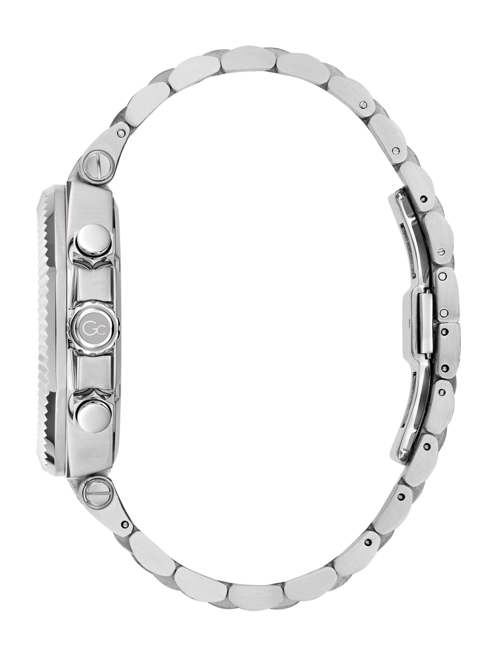 Gc Silver-Tone Chronograph Watch - Image 2