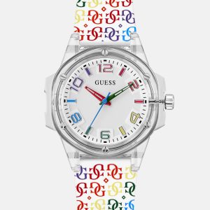 Transparent Rainbow Analog Watch