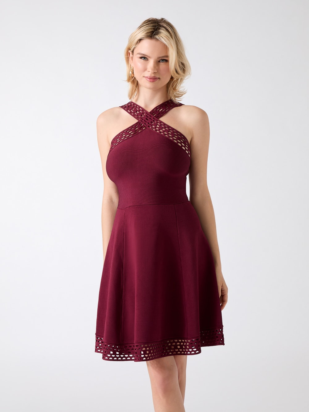 Luana Fit-and-Flare Dress