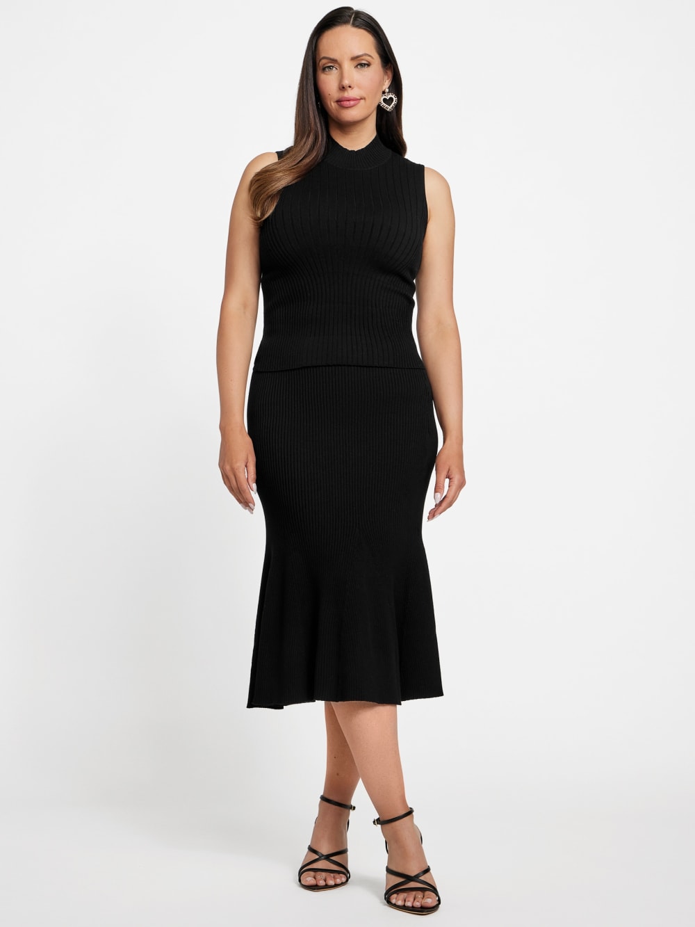 Agathe Flare Sweater Skirt - Image 2