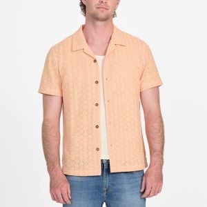 Wesley Crochet Resort Shirt